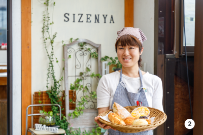 店長の秋山さんの写真