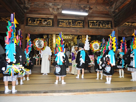 安楽寺への奉納の画像