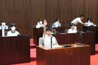 挙手する子ども議員その2