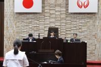 後半議長と発言する子ども議員