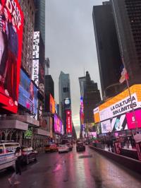 タイムズスクエア看板