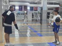 フェンシングの授業