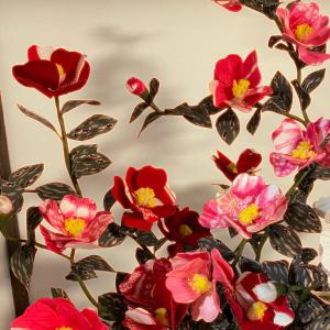 手芸作品（椿）