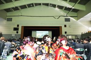 オープニングアトラクション 恩師からのメッセージムービー