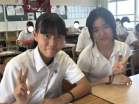 中京中学校での授業