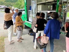 移動販売の様子