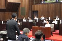 答弁を聴く子ども議員