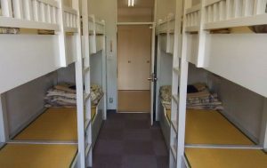 22時00分　研修センターに戻り就寝の画像