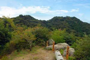 馬ヶ岳　展望台で休憩の画像