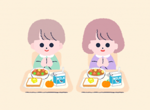 給食のイラスト