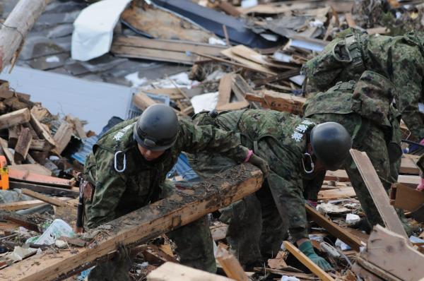 自衛官の写真